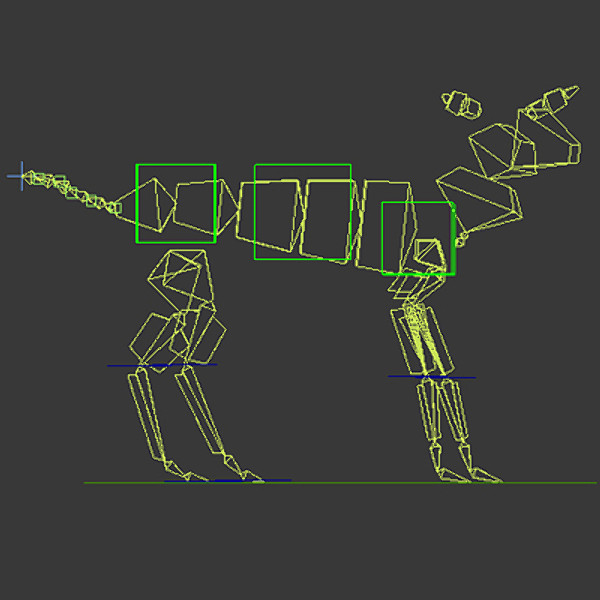 3ds max whitetail deer walkcycle - White-tailed deer walkcycle by gauthier12